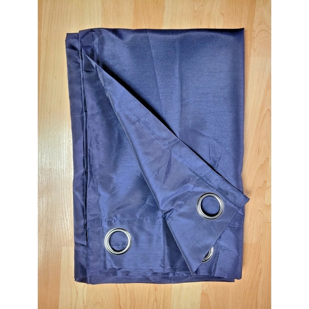 Walmart faux silk curtain panel